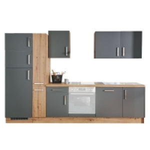 Küchenblock - Schiefergrau - Artisan Eiche - 310 cm 699.00 €