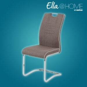 Ella@HOME Schwingstuhl - braun - Kontrastnaht