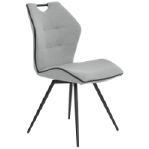 Stuhl - grau - Webstoff