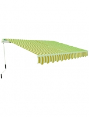 Hagebau  Gelenkarmmarkise, BxT: 300 x 200 cm, gelb/weiss gestreift