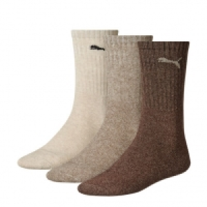 Karstadt  Puma Unisex Sportsocken, 3-er Pack