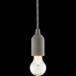 Ideenwelt LED-Ziehleuchte, grau