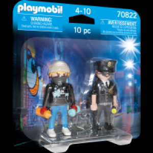 Playmobil 70822 Duo Polizist und Sprayer