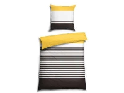 Balette Mako-Satin Bettwäsche Stripes senfgelb 39.99 €