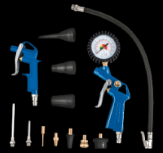 SCHEPPACH Druckluftzubehör-Set
