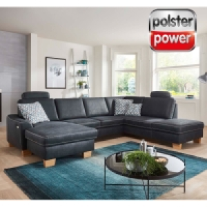polsterpower Wohnlandschaft - denim - verschiedene Ausführungen