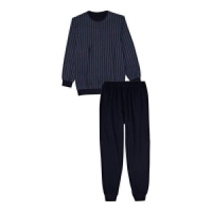 Herren-Schlafanzug mit Bündchen, 2-teilig 9.99 €