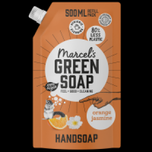 Rossmann Marcels Green Soap Handseife Orange & Jasmin Nachfüllbeutel