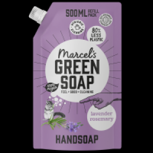Marcels Green Soap Handseife Lavendel & Rosmarin Nachfüllbeutel