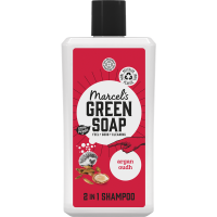 Rossmann Marcels Green Soap 2in1 Shampoo Argan & Oudh