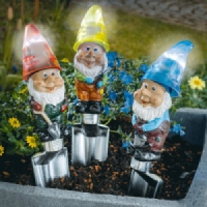 Norma I Glow LED-Solar Gartenzwerge