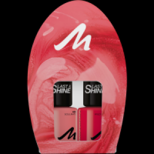 Manhattan Last & Shine Nail Polish Fb. 400 Soulmate + Fb. 530 Wild Flower