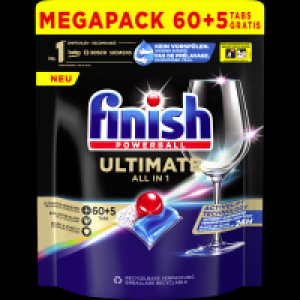 Finish Powerball Ultimate All in 1 Regular Geschirrspültabs, Megapack