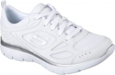 Karstadt  Skechers Sneaker, Leder, Memory Foam, Logo, für Damen