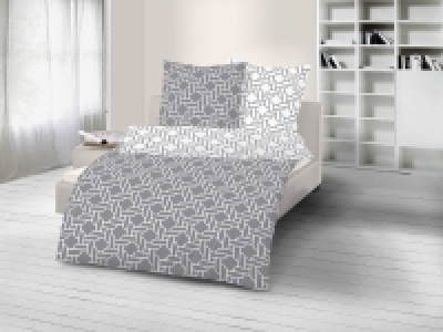Dobnig Mako-Satin Bettwäsche »Seile«, Anthrazit 29.99 €