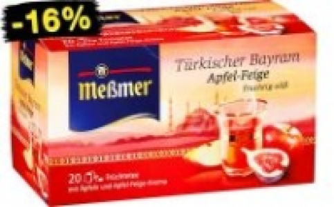 Meßmer Tee 1.29 €