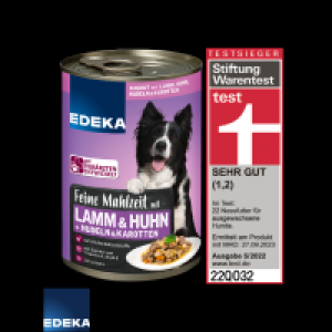 Edeka  Feine Mahlzeit mit Lamm & Huhn + Nudeln & Karotten