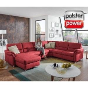 polsterpower Wohnlandschaft - rot - verschiedene Ausführungen 1,499.00 €