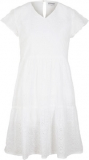 Karstadt  MANGUUN Kleid, V-Ausschnitt, Kurzarm, für Damen