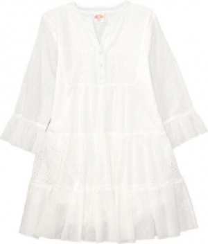 JETTE Kleid, Lochstickerei, Rüschen, für Mädchen