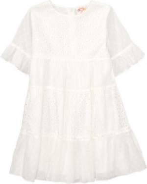 JETTE Sommerkleid, Rüschen, Lochstickerei, knielang, für Mädchen