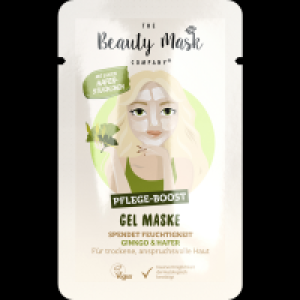 Rossmann The Beauty Mask Company Pflege-Boost Gel Maske Ginko & Hafer