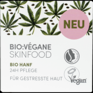 Rossmann Bio:végane Skinfood Bio Hanf 24h Pflege