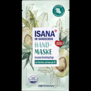Rossmann Isana Handschuhmaske mit Aloe Vera und Avocadoöl