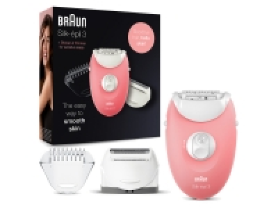 BRAUN Epilierer/ Rasierer/ Trimmer »Silk-épil 3-440«, 3-in-1, mit Sma 29.99 €