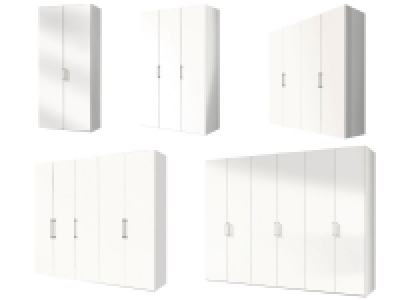 Express Möbel Drehtürenschrank »Brooklyn«, mit Kleiderstangen, »Made i