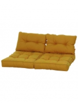 Palettenkissen »Almaaz«, gelb, Uni, BxL: 80 x 60 cm