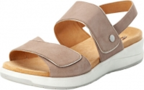 Hush Puppies® Sandaletten, Veloursleder, Klettverschluss, für Damen