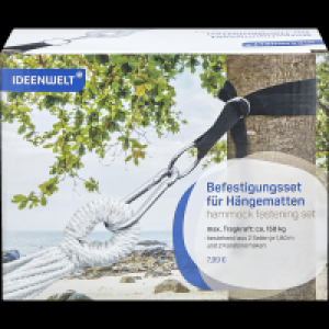 Ideenwelt Befestigungsset für Hängematten