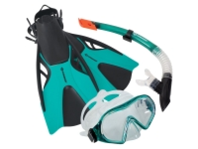 Schildkröt Schnorchel Set CAYMAN türkis - 3-teilig, S/M = 37-42