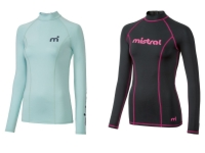 Mistral Damen Schwimmshirt, mit Reißverschluss am Rücken