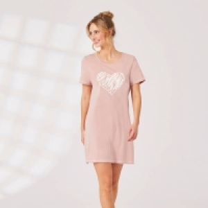 Damen-Nachthemd mit Herz-Frontaufdruck 9.99 €