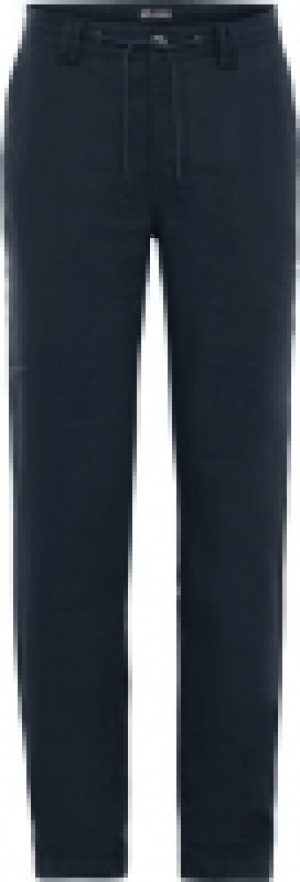 Karstadt  Dunmore Leinenhose, Tunnelzug, Regular-Fit, für Herren