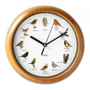 Norma Easymaxx Vogelstimmen-Wanduhr