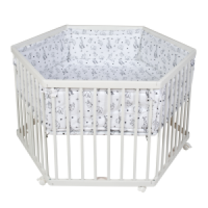 6-eckiges Laufgitter Buche weiß, mit Einlage 169.99 €