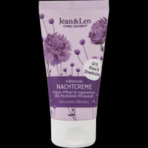 Jean&len Glättende Nachtcreme Q10/Rose/Sheabutter