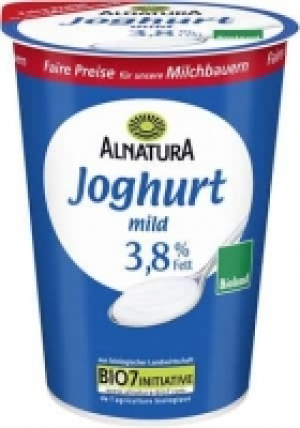 Joghurt mild 3,8 % Fett 0.99 €