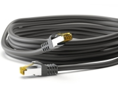 Goobay CAT 6A Netzwerkkabel mit CAT 7 Rohkabel (RJ45), 1 m, schwarz 2.48 €