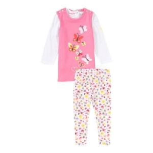 Baby-Mädchen-Set mit Kleid, 3-teilig 9.99 €