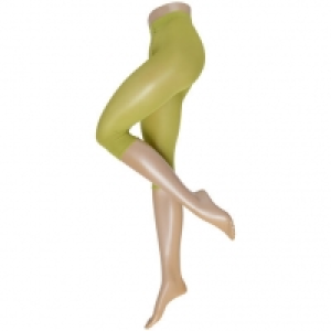MANGUUN Feinstrumpf-Leggings, Capri, uni, für Damen