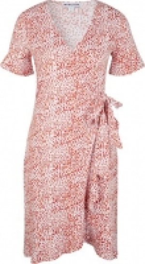 Karstadt  MANGUUN Wickelkleid, V-Ausschnitt, Animal-Print, für Damen
