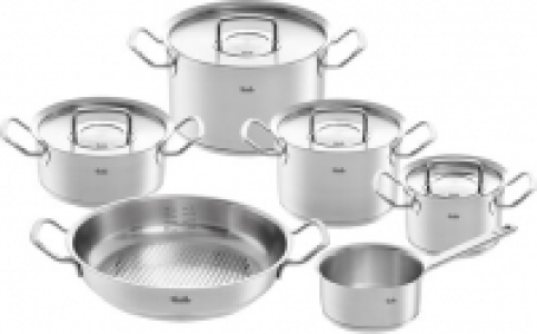 Fissler Kochtopf-Set Original-Profi-Collection 2 Zoll, Edelstahl, 6-teili