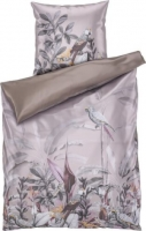 GALERIA home Satin-Wendebettwäsche Parot, Digital-Druck, Papageien