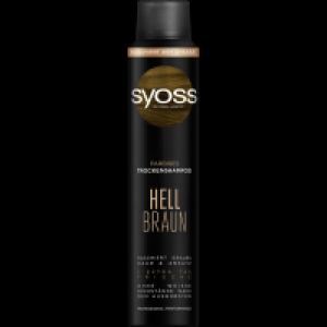 Rossmann Syoss farbiges Trockenshampoo Hellbraun