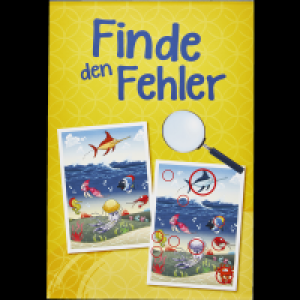 Ideenwelt Beschäftigungsblock Finde den Fehler