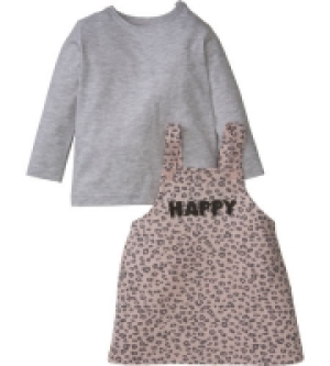Langarmshirt + Latzkleid 2-tlg. Set 3.00 €